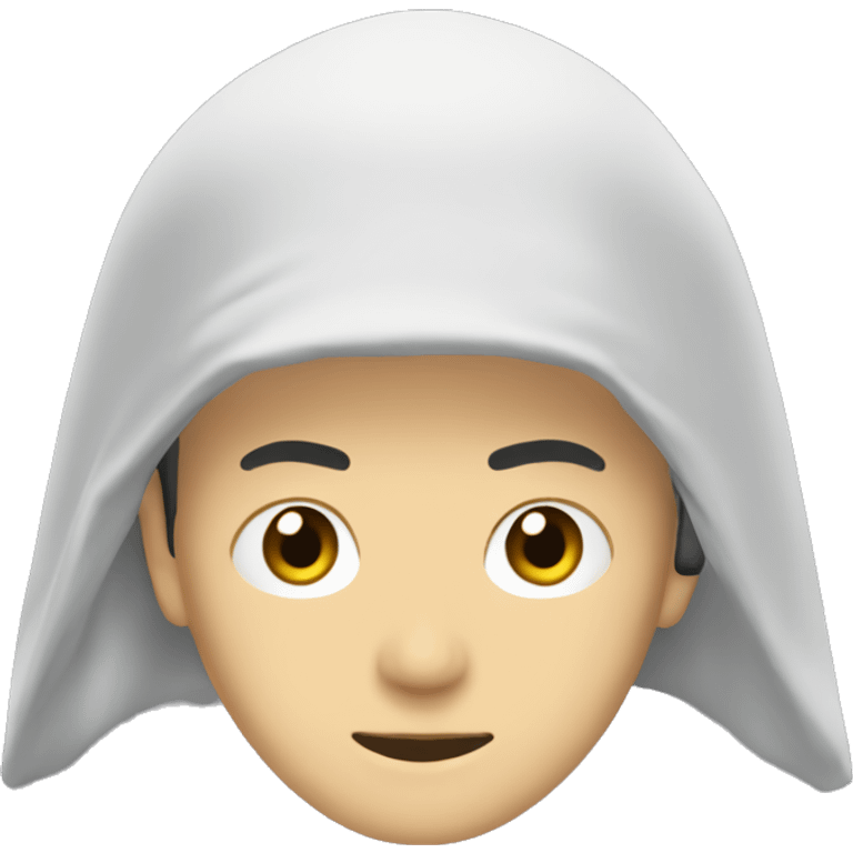 gojo satoru hood style  emoji