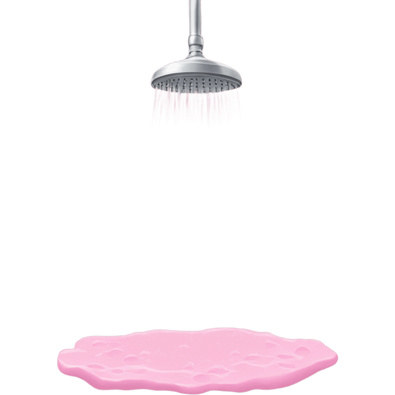 Shower pink emoji