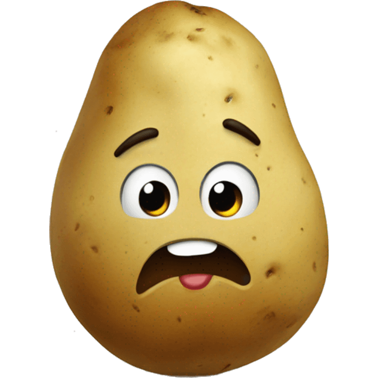 funny potato emoji