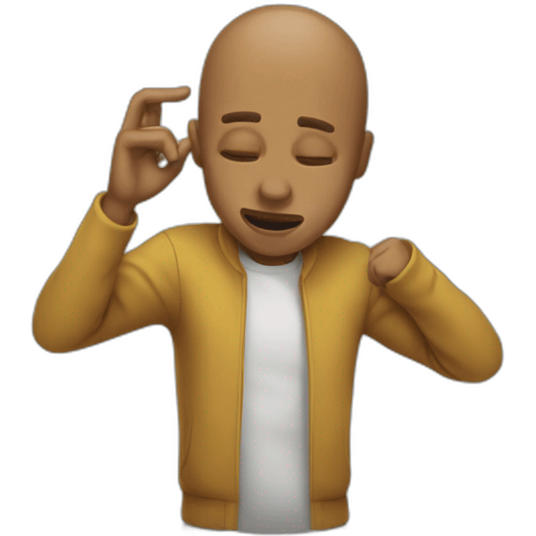 Humains qui dab emoji