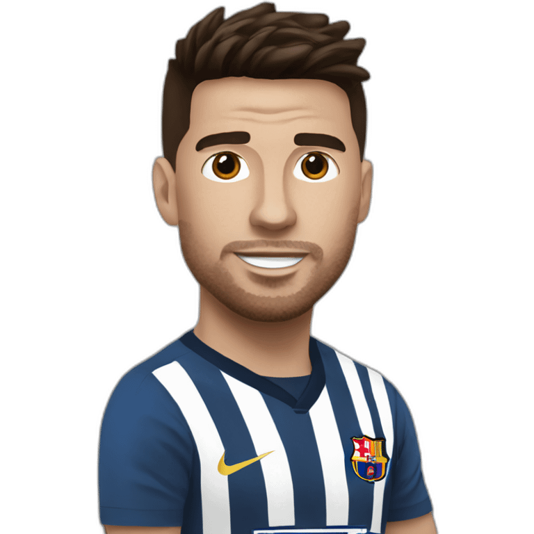 ronaldo frappe messi emoji