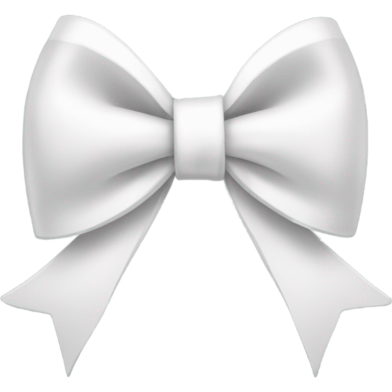 white bow emoji