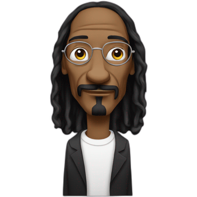 Snoop Dogg with a Blunt  emoji