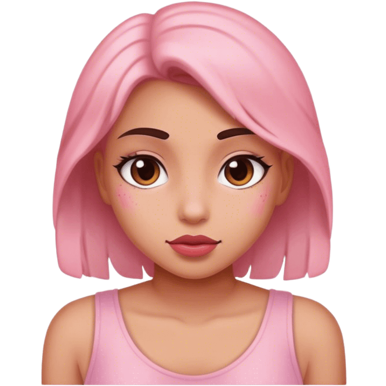 Girl rosa emoji