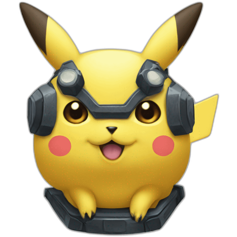 Pikatxu futurista emoji