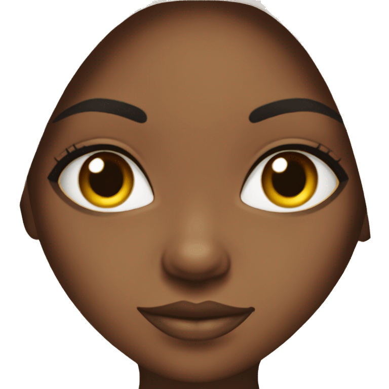 black lightskin woman with long eyelashes emoji