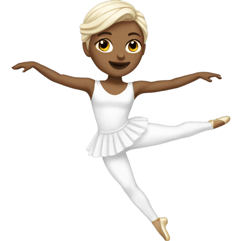 white dancer emoji