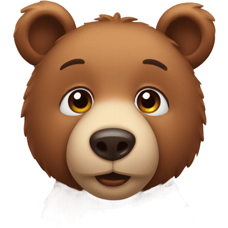 A bear in love  emoji