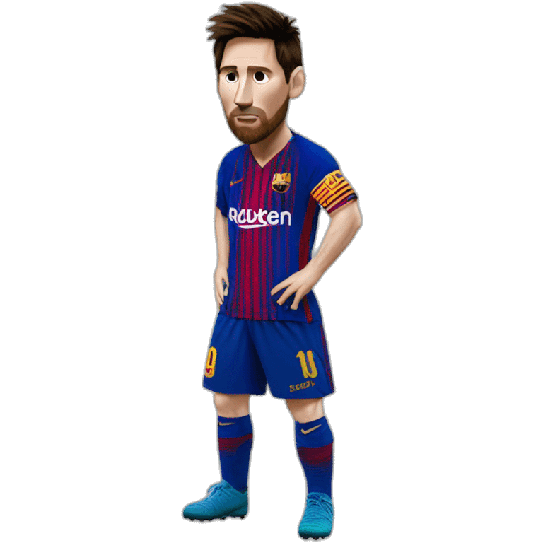 Messi dort emoji