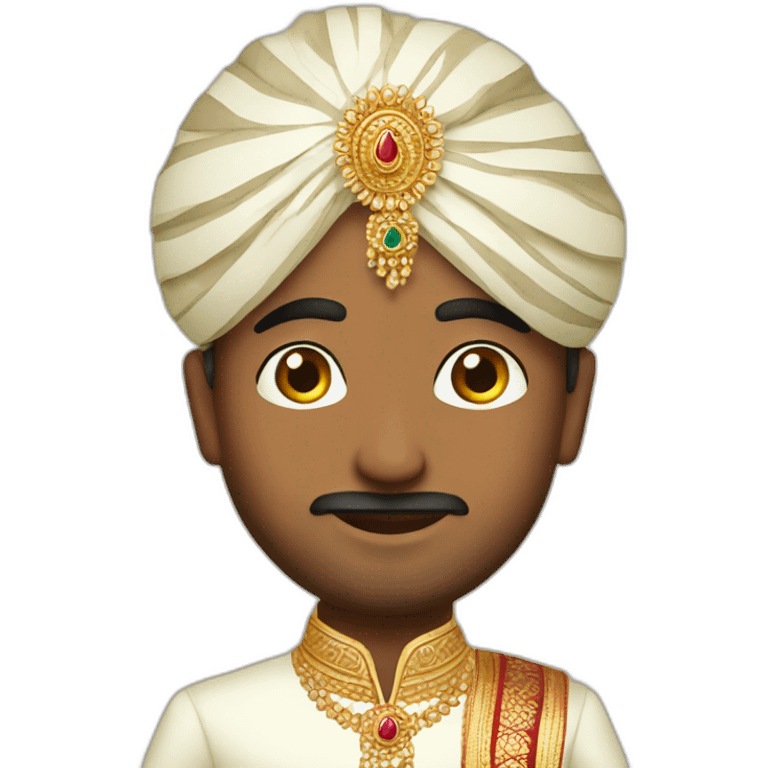 indian groom emoji