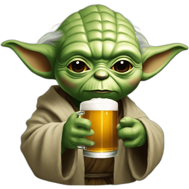 Yoda drik fhe biere emoji