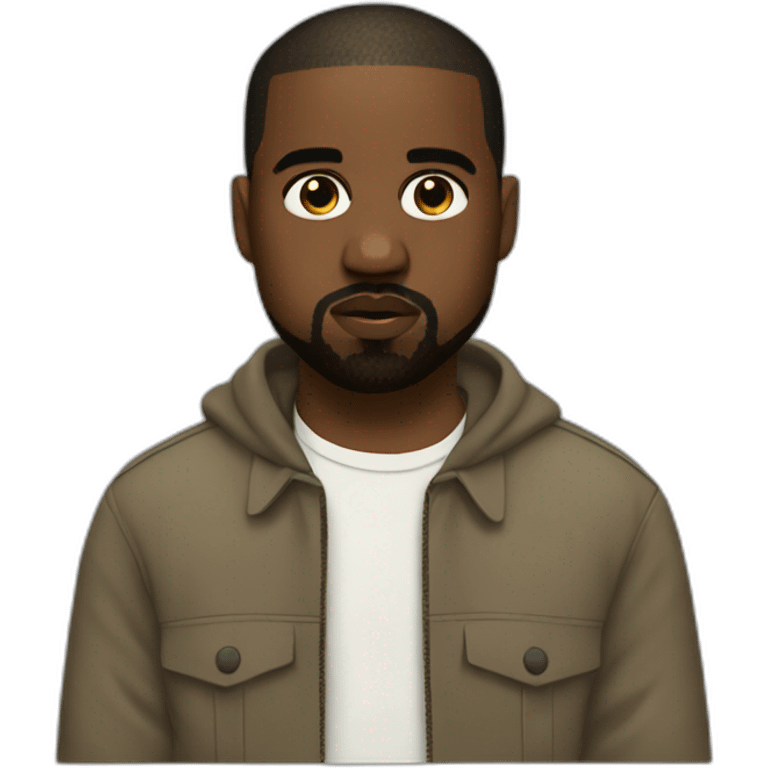 cute kanye west emoji