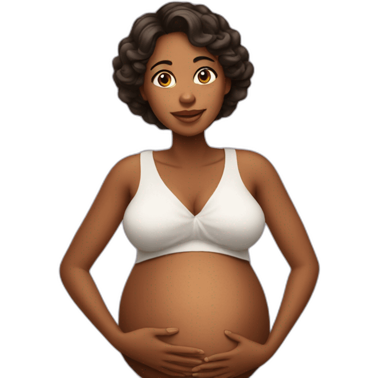 cuban woman pregnancy emoji