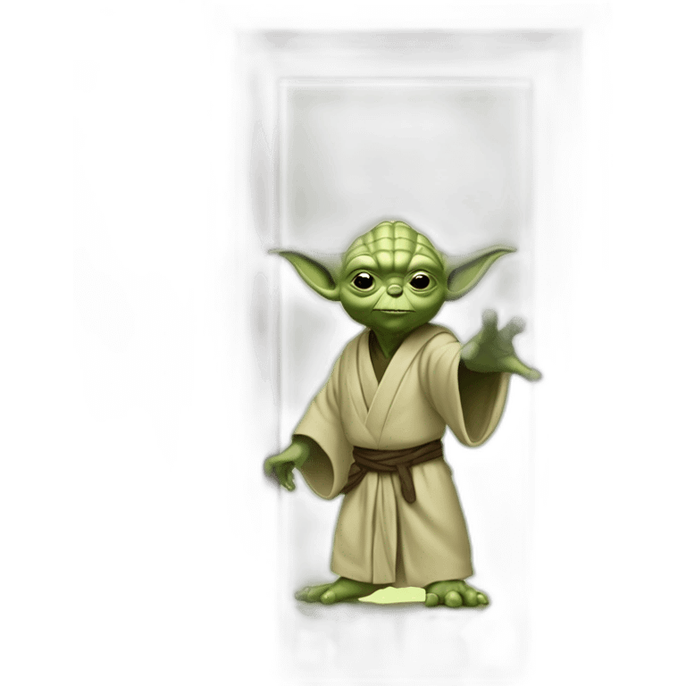 yoda slamms the door emoji