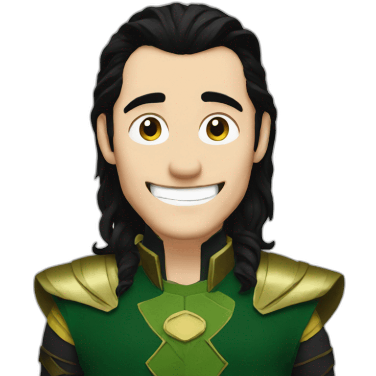 Loki happy emoji