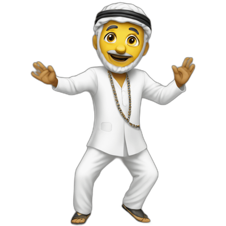 Arafat dancing emoji