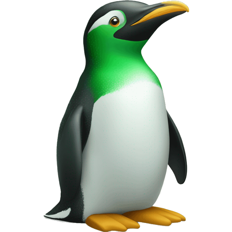 green pinguin emoji