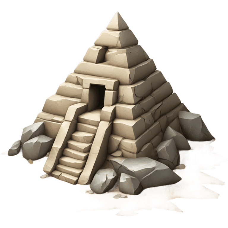 pyramid broken emoji