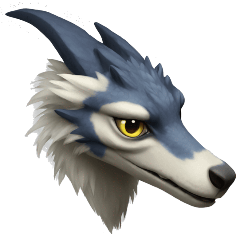 Sergal-raptor emoji