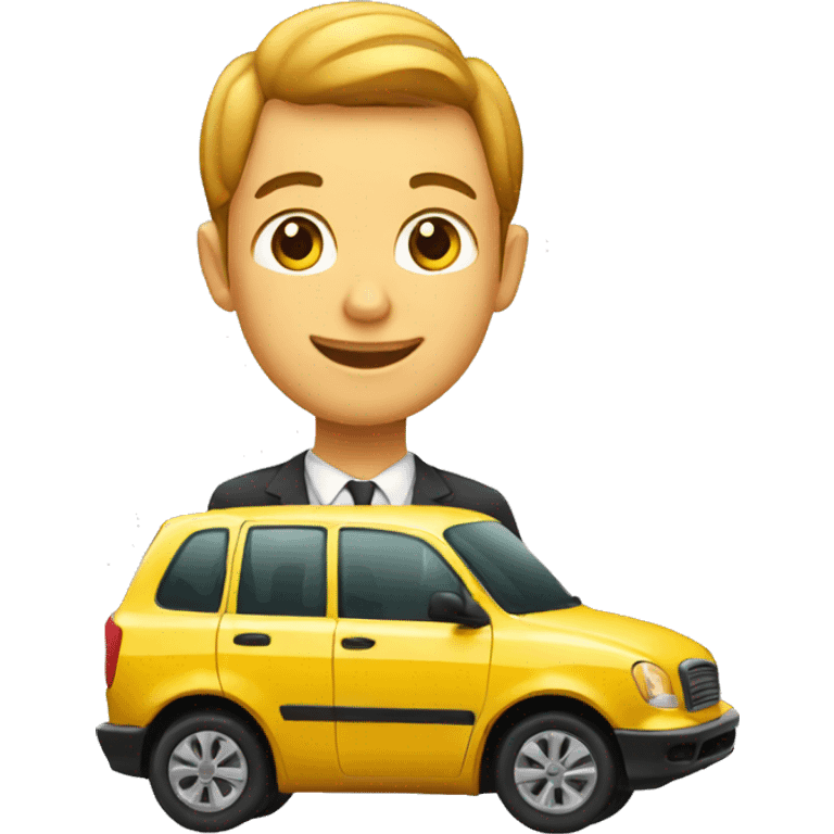 Private taxi service  emoji