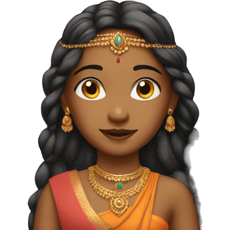 indian girl emoji