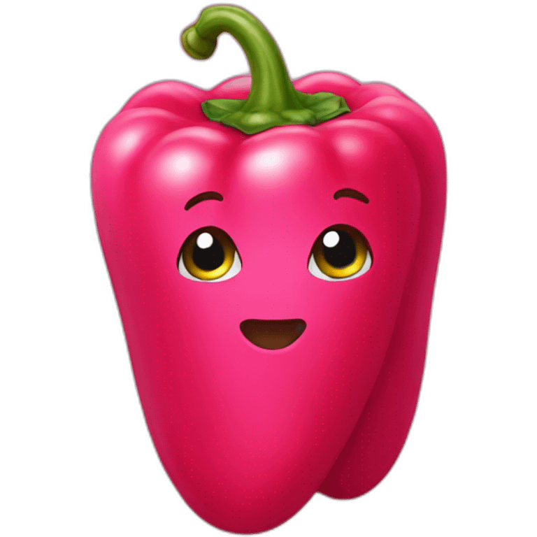 pink pepper emoji