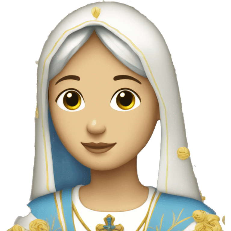 our lady of lourdes emoji