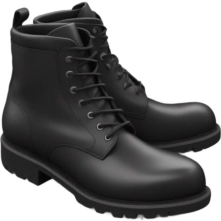 Black boot emoji