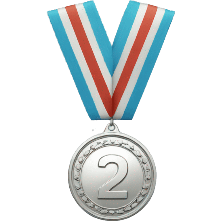 Silver 2nd place medal emoji