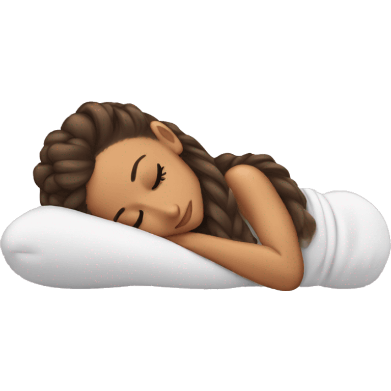 Ariana Grande sleeping emoji