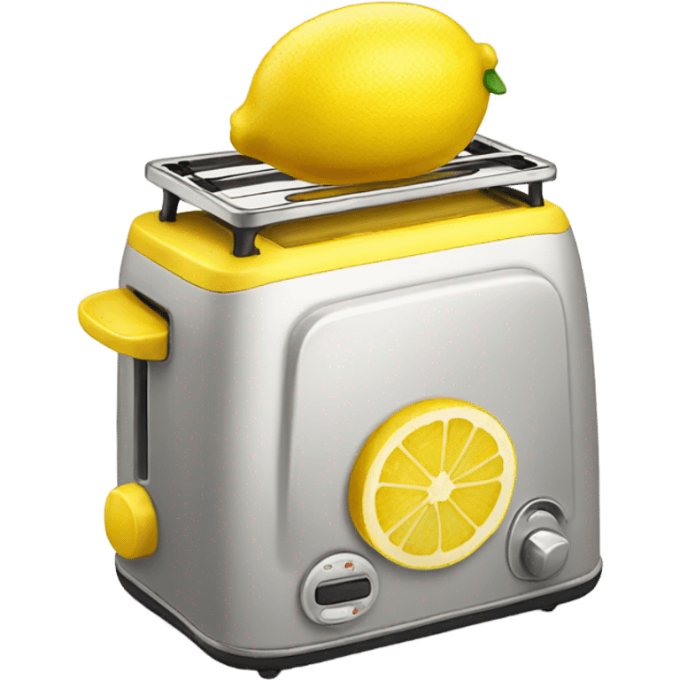 Lemon toaster  emoji