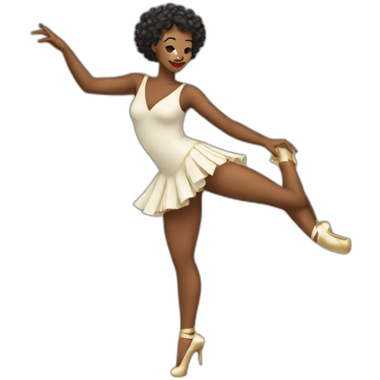 Danseuse de jazz emoji