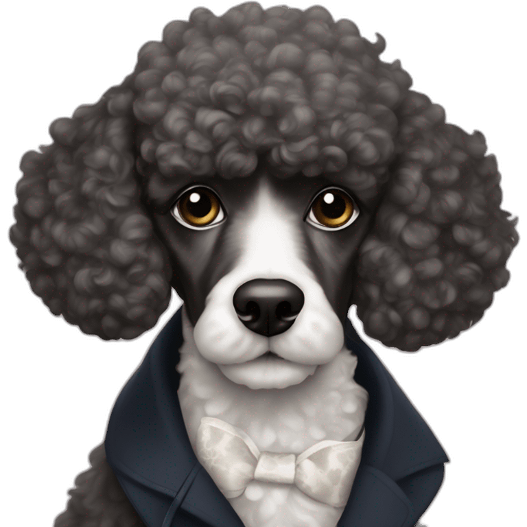 Sherlock Holmes-French Poodle emoji