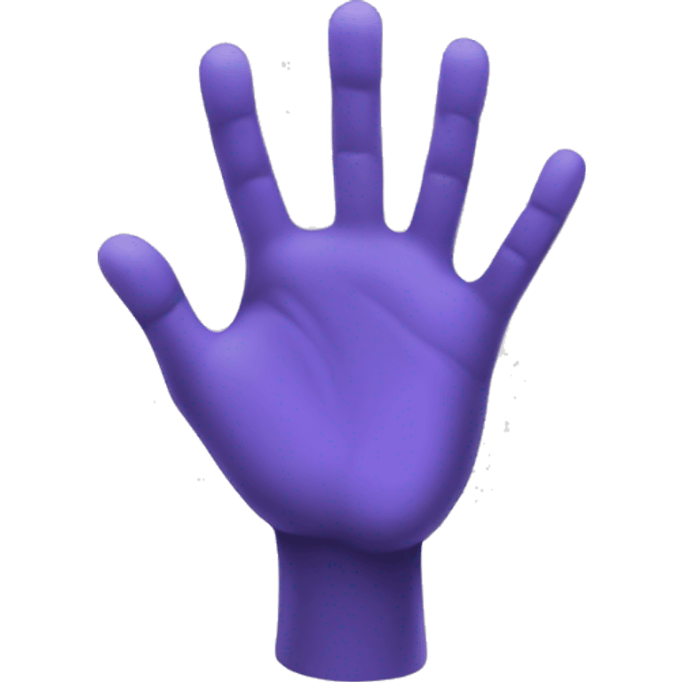 Hand néon emoji