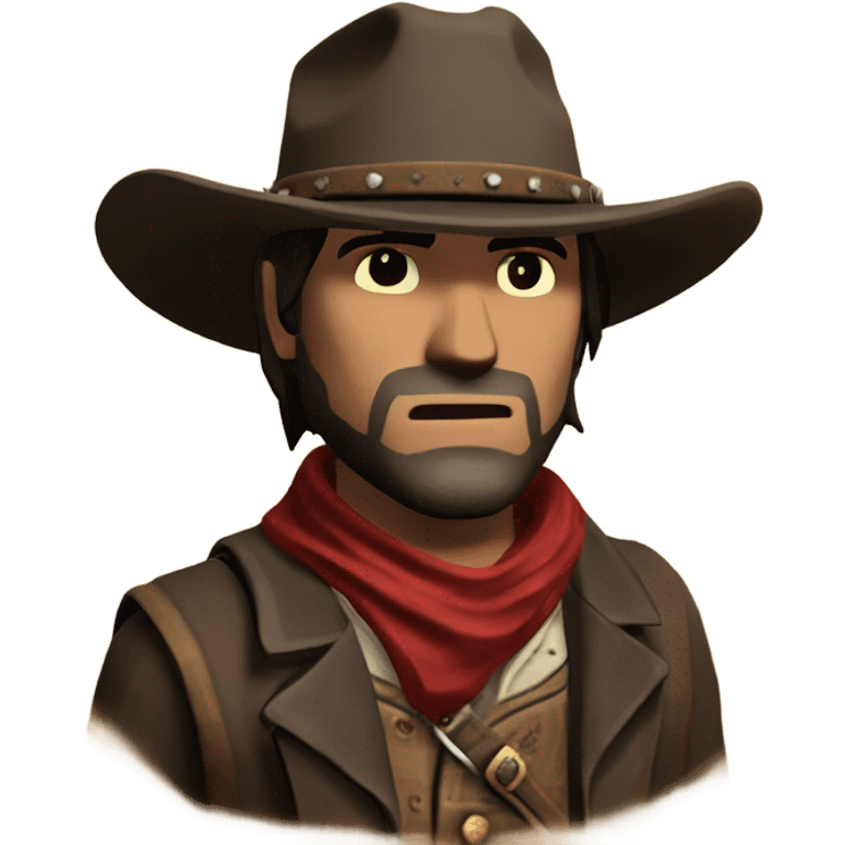 John Marston form red dead redemption  emoji