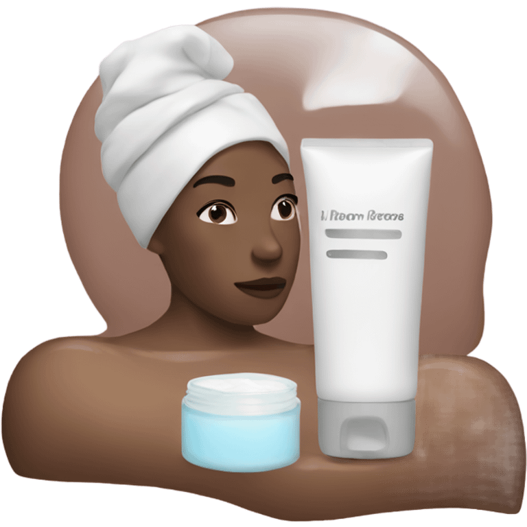 Skincare night emoji