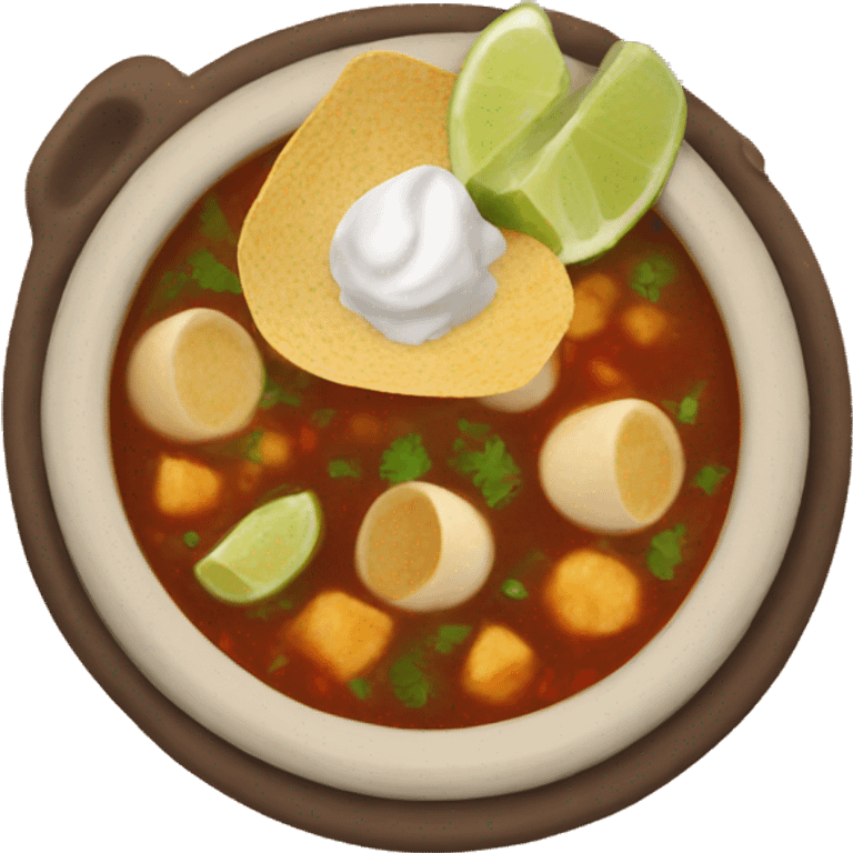 Pozole soup emoji