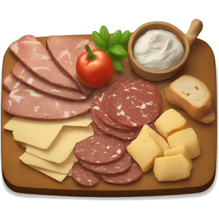 Charcuterie board emoji