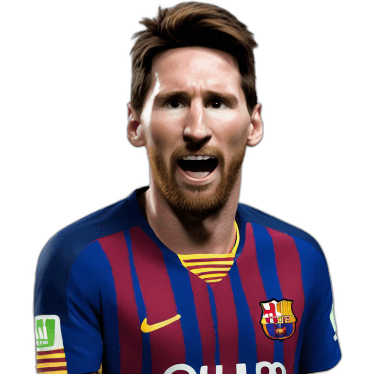 Messi qui pleure emoji