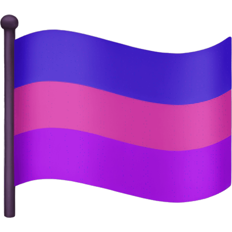 Bisexual flag emoji