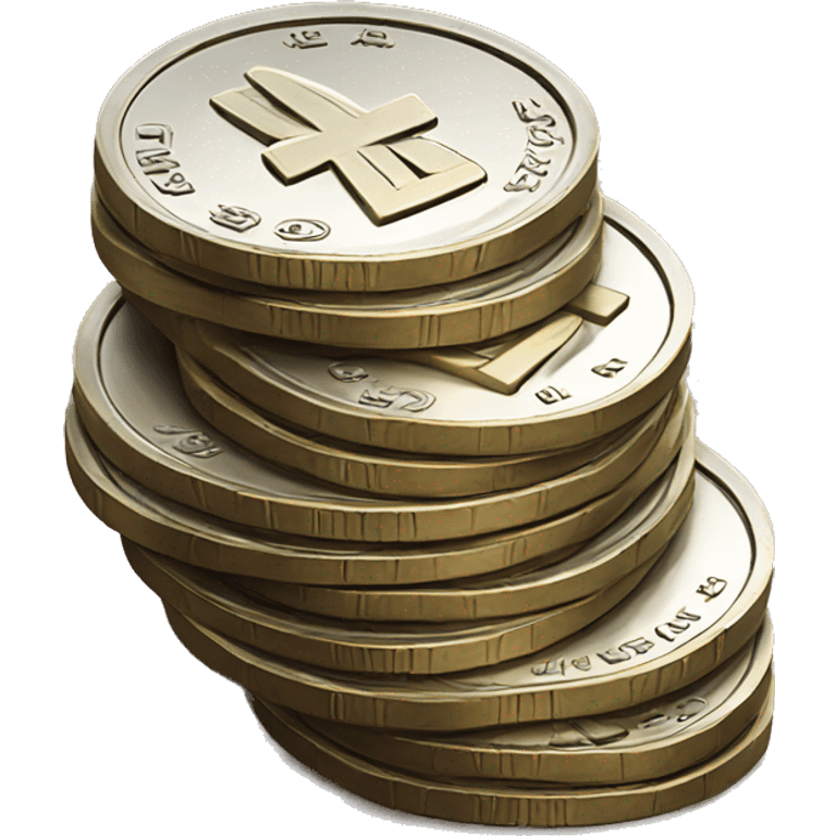 stack of coins emoji