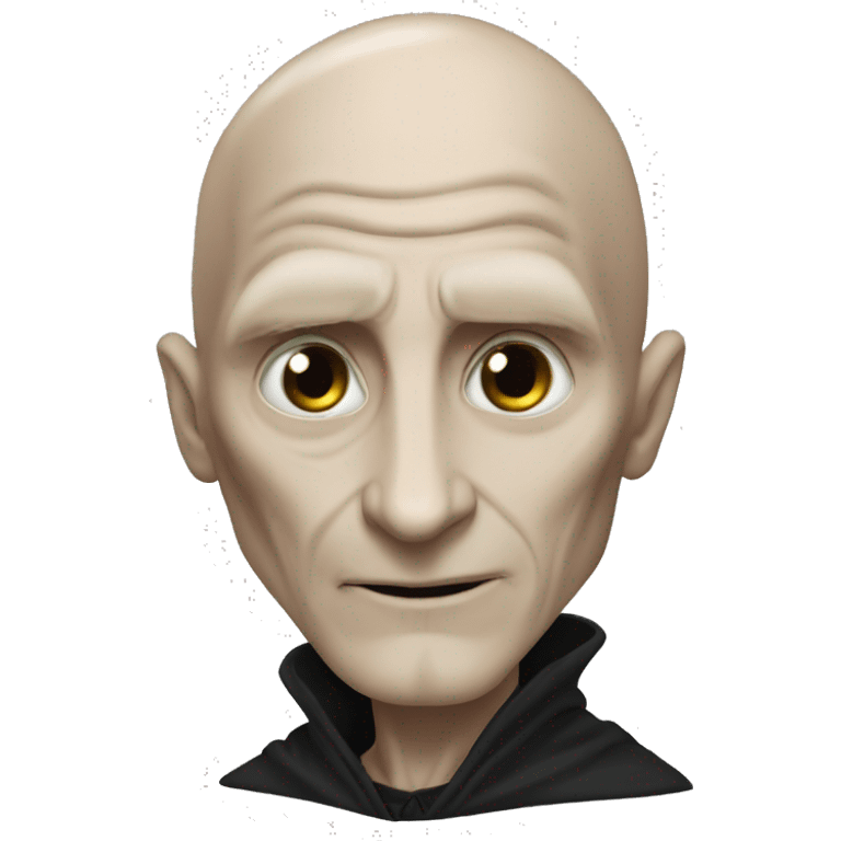 lord voldemort as harry potter with scar emoji