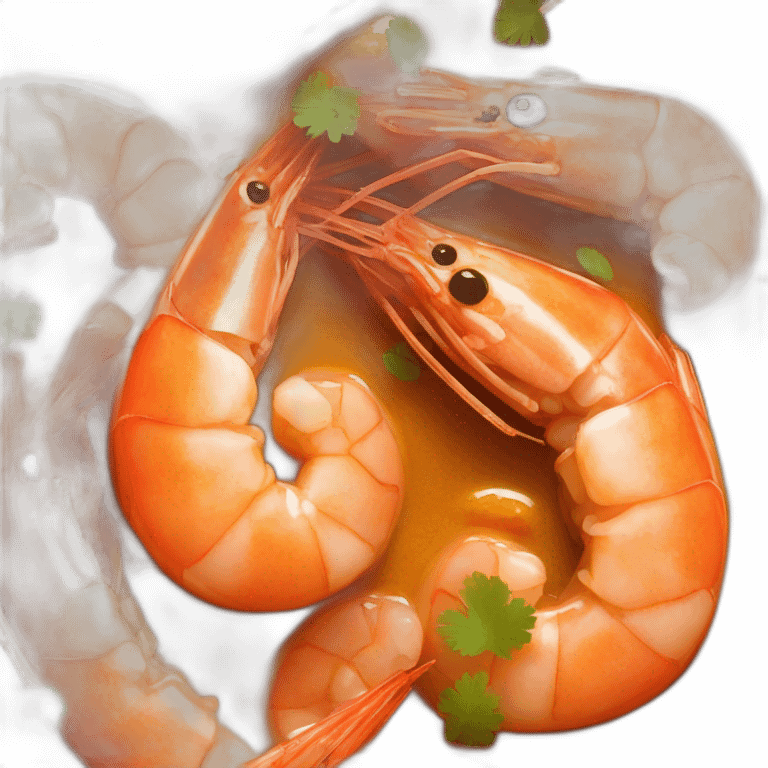 shrimp curry emoji