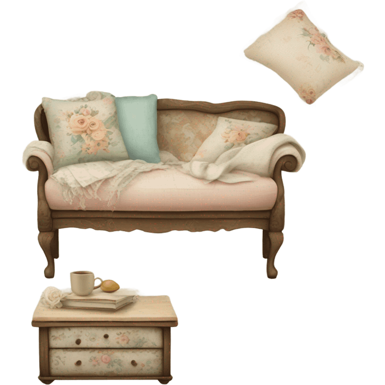 Shabby chic emoji