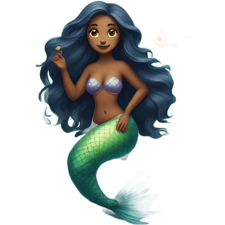 mermaid of the sea no woke emoji