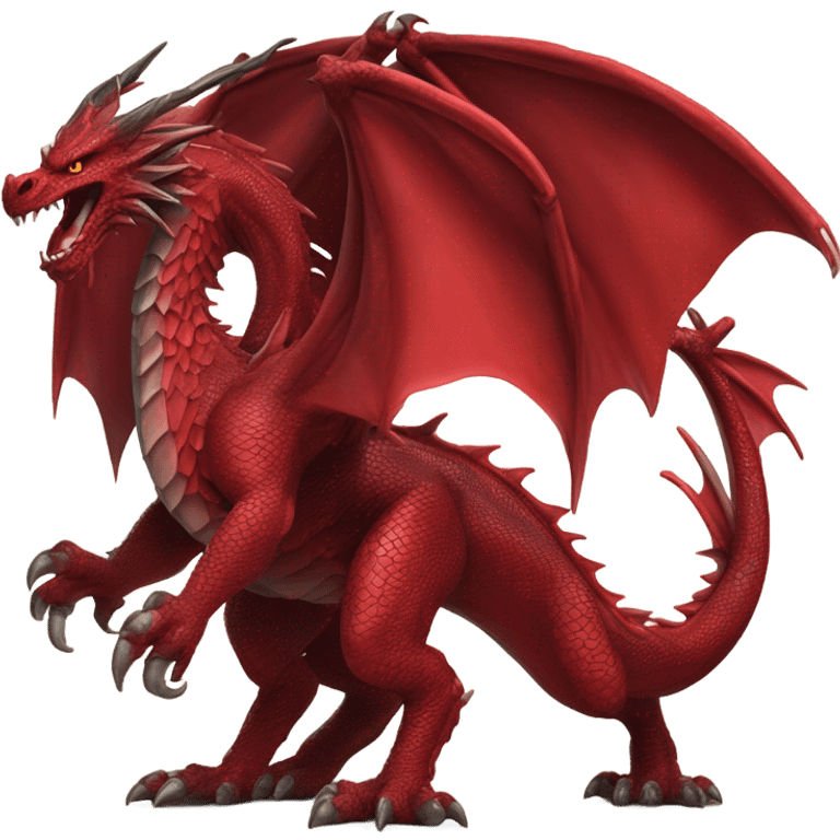 The Red Dragon emoji