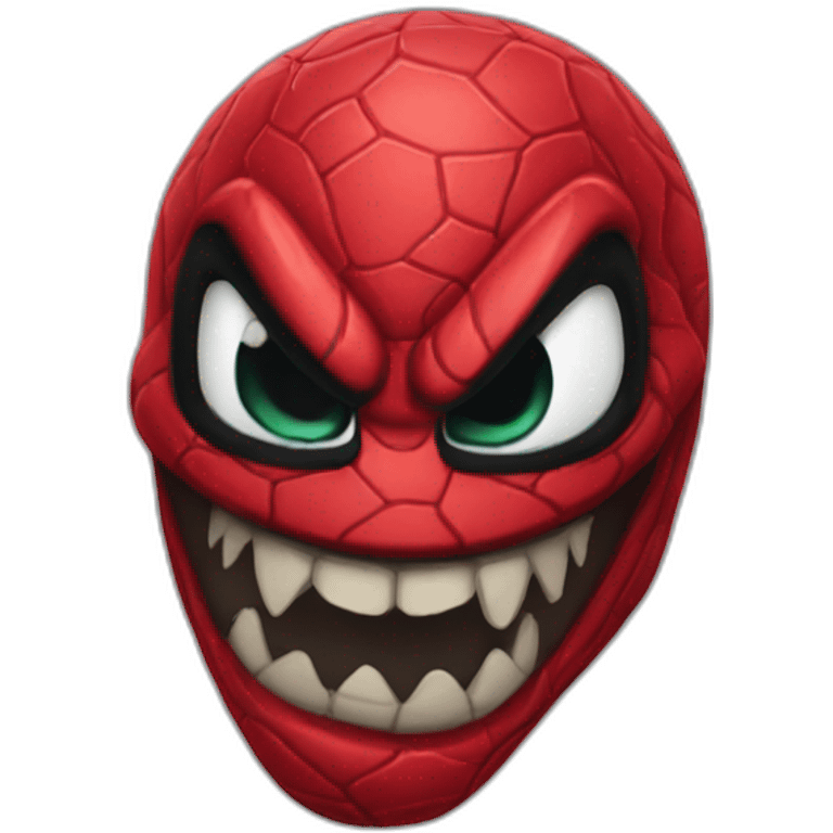 red venom emoji