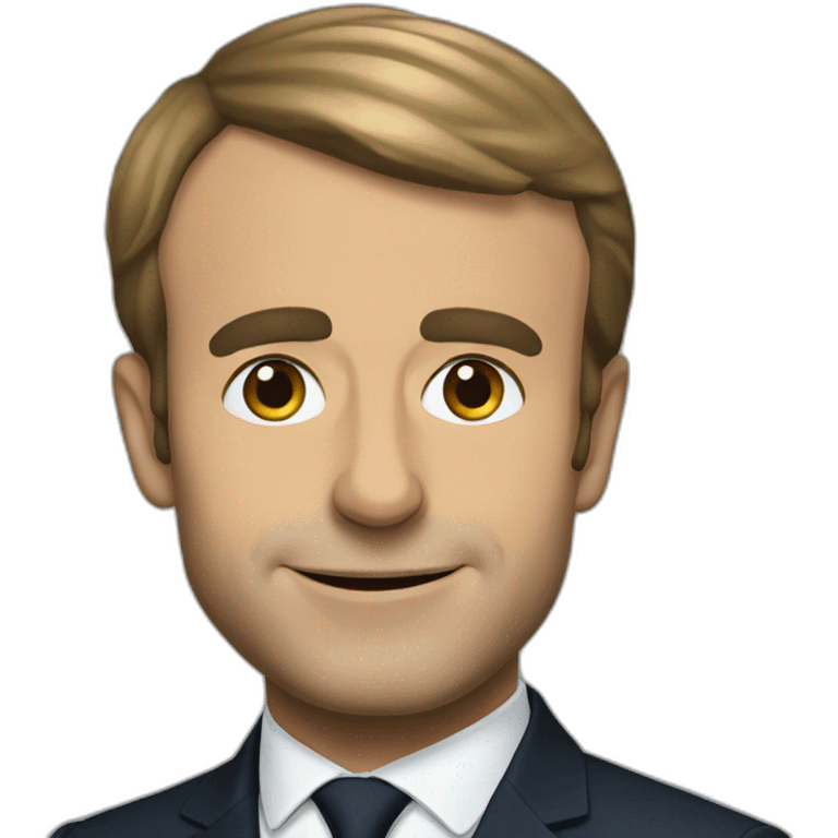 Emmanuel Macron emoji