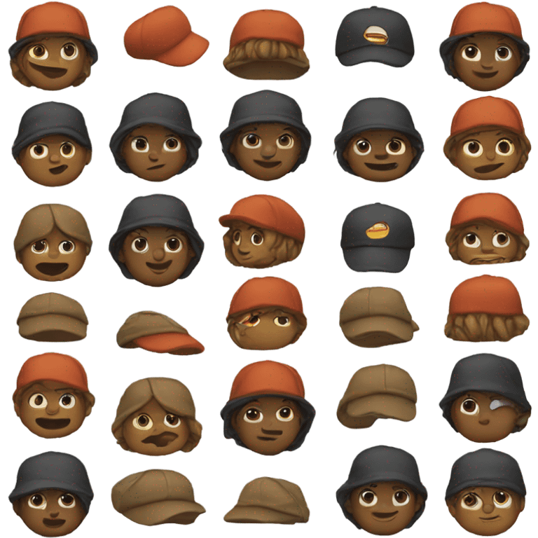 Single cap, no characters emoji