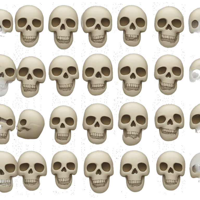 Skull emoji